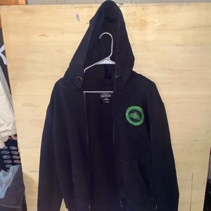Large Patron Tequila Zip Up Hoodie Jacket Large